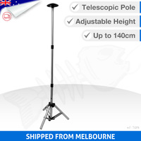 Telescopic Boat Cover Support Pole with Tripod